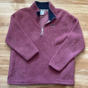 Pink Sherpa Halfzip